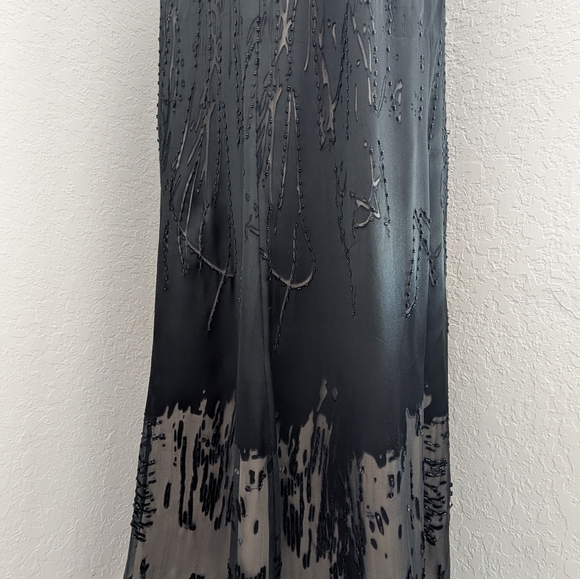 Vintage 100% Silk Beaded Sue Wong - Picture 14 of 15